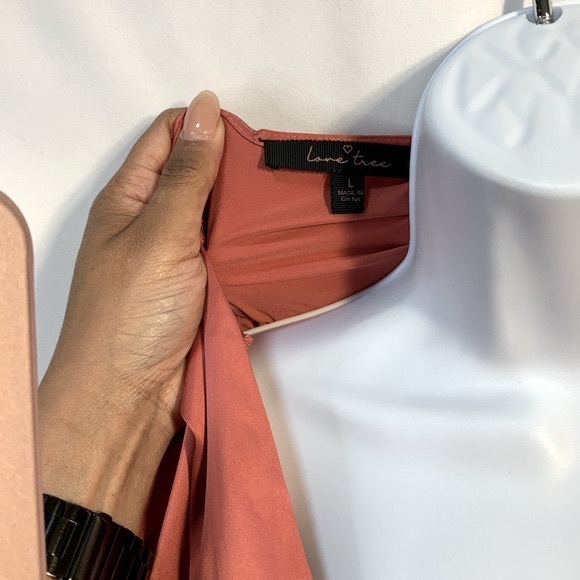 Love Tree Women’s Watermelon Long Sleeve Bodysuit - Picture 3 of 5